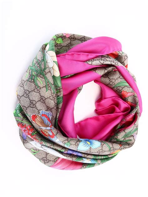 gucci scarf womens floral|Gucci scarf price.